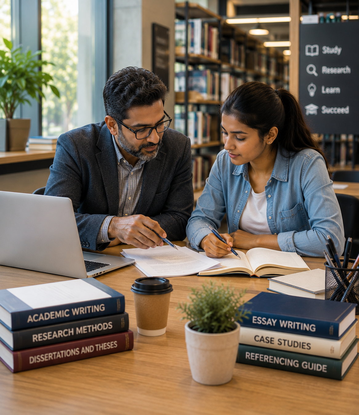 University students collaborating with academic experts for assignment writing help