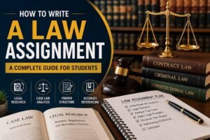 How to Write a Law Assignment