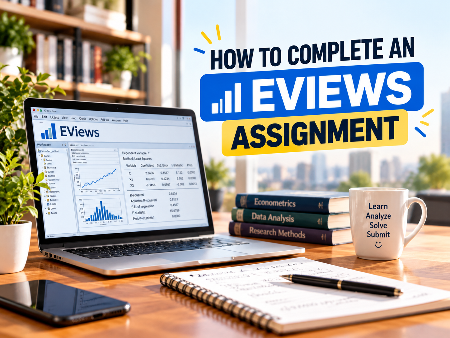 HOW TO COMPLETE AN EVIEWS ASSIGNMENT