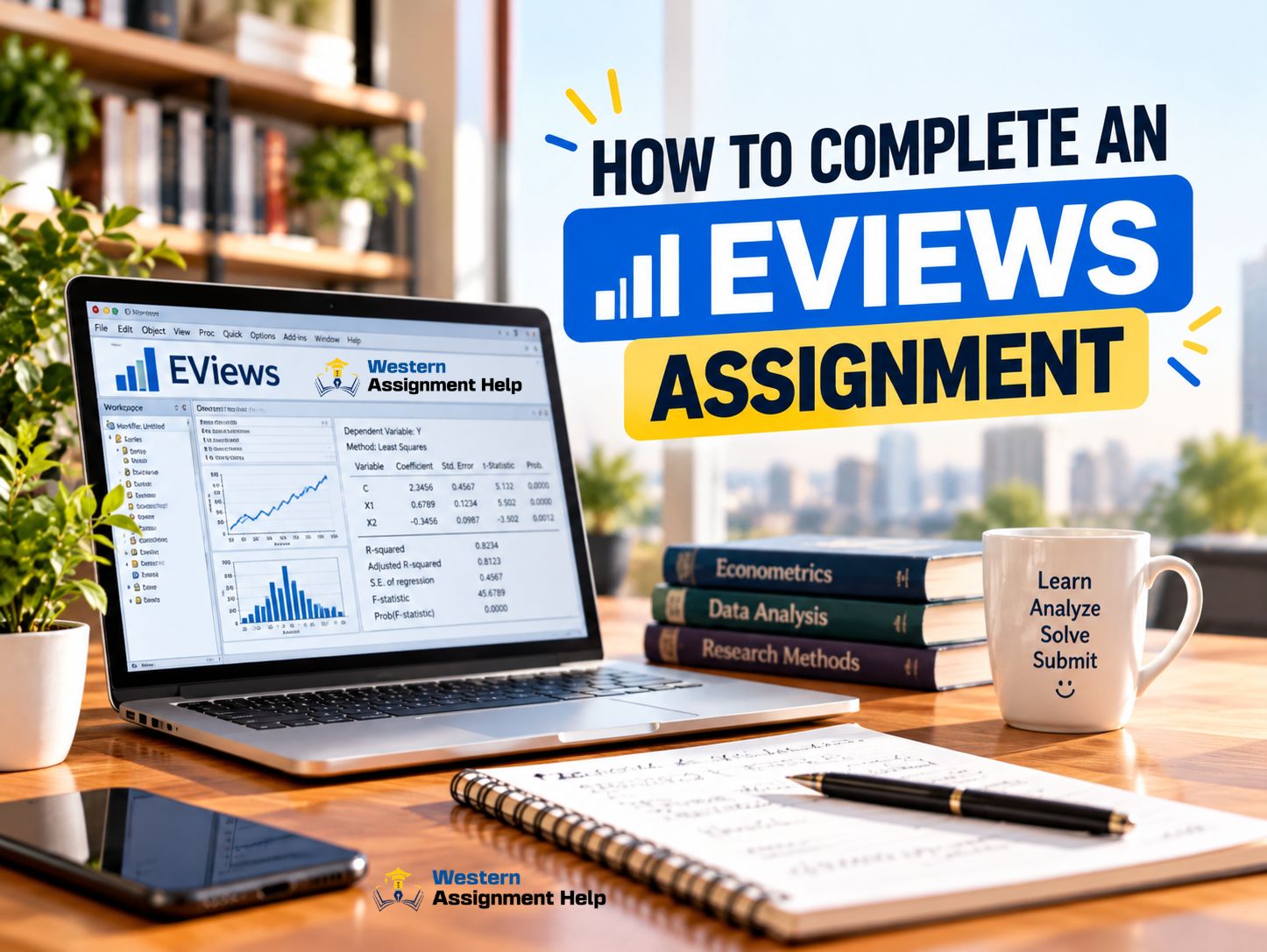 HOW TO COMPLETE AN EVIEWS ASSIGNMENT